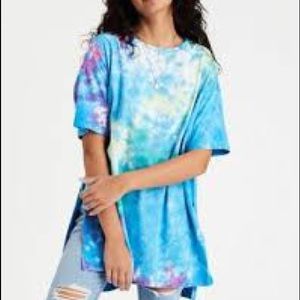 AE tie dye tunic tshirt